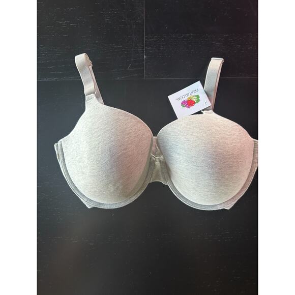 Fruit of the Loom 38DD Cotton Spandex Bra - Padded - NWT - Picture 1 of 3